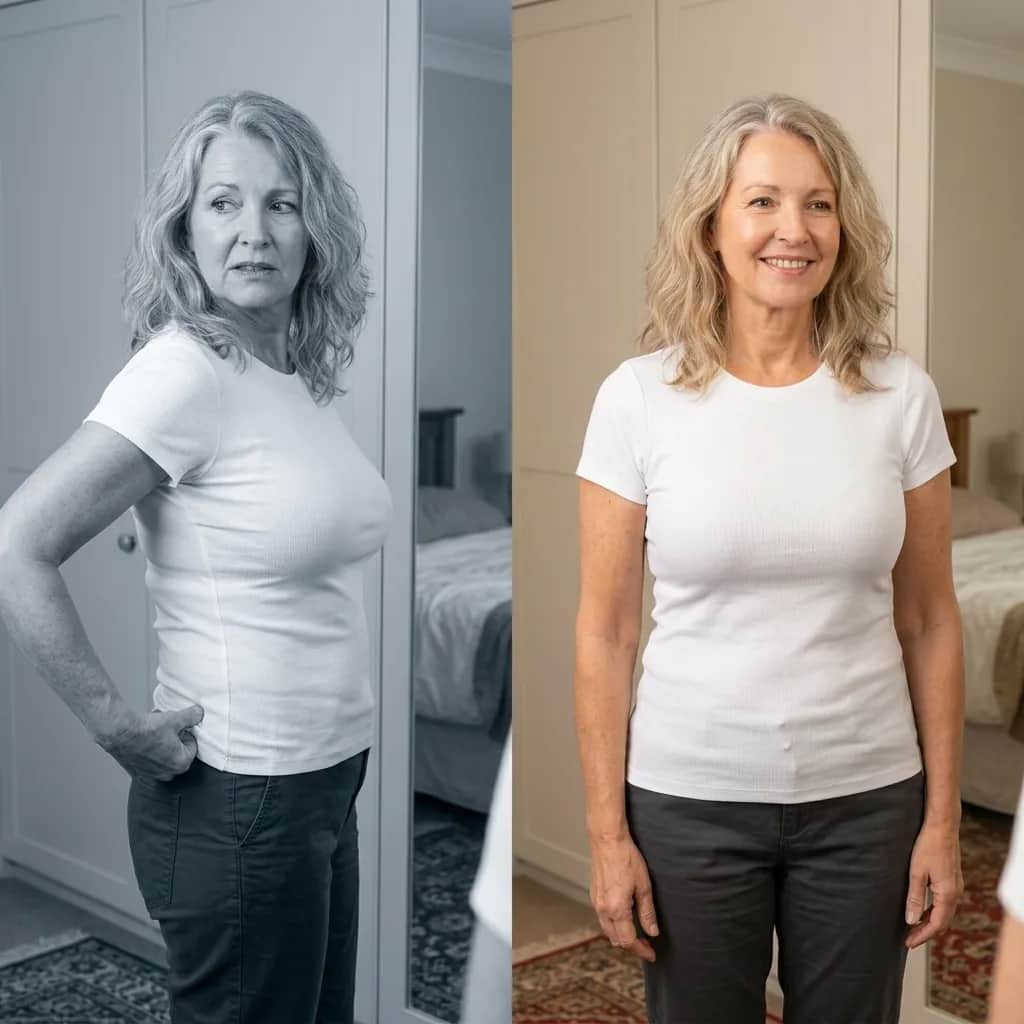 Smooth-Back Effect for Instant Slimming